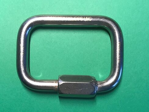 US Stainless Stainless Steel 316 Square Quick Link 3/8" (10mm) Marine Grade in Saudi Arabia