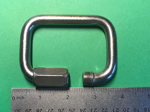 US Stainless Stainless Steel 316 Square Quick Link 3/8" (10mm) Marine Grade in Saudi Arabia