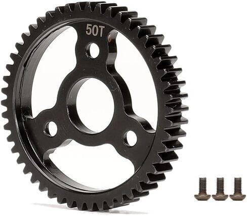 هاردن ستيل 50T 52T 54T M0.8 Spur ترس رئيسي لـ Traxxas 1/10 Slash Stampede RUSTLER 4x4 6842 (50T) in Kuwait