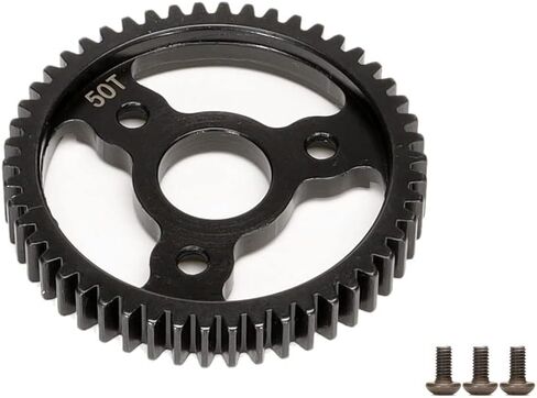 هاردن ستيل 50T 52T 54T M0.8 Spur ترس رئيسي لـ Traxxas 1/10 Slash Stampede RUSTLER 4x4 6842 (50T) in Kuwait