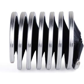 Stainless Steel Nylon Rope Cord Brush for Rock Climbing Rope Brush Cleaning Brush Rope Portable Wash Rope Tools Nylon + Stainless Steel, As Pic Shows