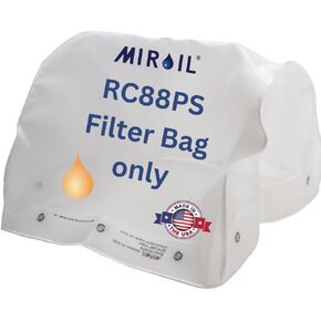Miroil, RC88PS Fryer Filter Bag, Part 12855, EZ Flow series, For Heavy Crumbloads, Suitable for 60 Qt or 100 lb Oil Capacity, Replacement for Filter Machines 639-033 and 639-036, No Frame
