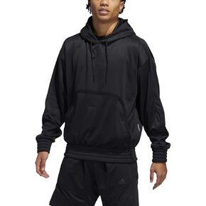 adidas Cross Up 365 Hoodie- Men's Basketball S Black