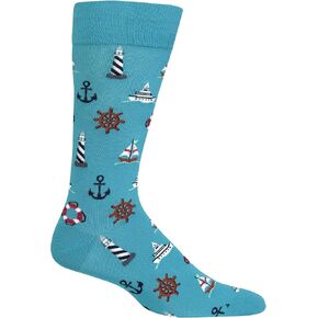 Hot Sox Men's Food and Booze Novelty Casual Crew in Saudi Arabia