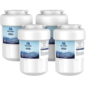 MARRIOTTO Water Filters for GE Refrigerators, Smart Water Filters for Refrigerators NSF 42 Certified Cartridges Compatible with MWF, MWFA, MWFP, GWF, GWFA, 46-9991, HDX FMG-1, WFC1201, 4 Pack in Kuwait