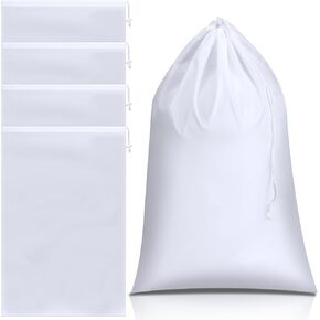 Shappy 4 Pieces Hunting Meat Game Bags Backcountry Quarter Bags for Hunting, 2 Sizes Game Bags Elk Deer Storage Bags with Buckles Drawstring (36 x 72 Inch)