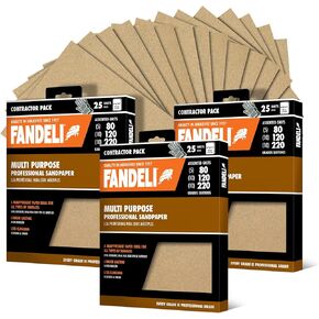 fandeli 36021 060 حجم حبيباتها وباقة كبيرة من ورق الملاءات متعددة الأغراض ، مقاس 9. 5 " x 11. 6 ", 25-sheet