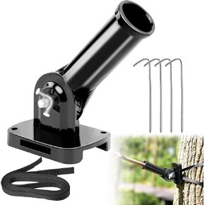 Metal Licking Stick System for Deer Hunting,2 in 1 Deer Hunting Accessories for Trees and Ground,Trail Camera Accessory,Deer Hunting Gifts,Bow Hunting Accessories