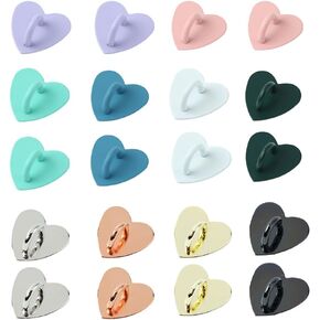 Ximimark 20 PCS Elegant Tassel Pendant for Phones - Durable Metal Finger Ring, Safety Hook & Multi-Use Accessory