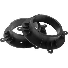 Speaker Spacer Ring Tweeter Speaker Spacer Adaptor for 6.5" for Mazda CX-5 2013-2016 ABS Black Waterproof