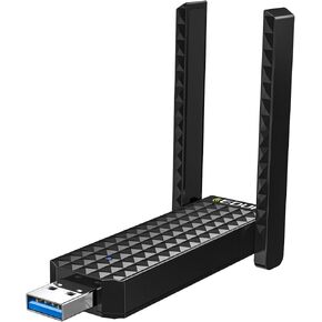 EDUP AX3000M USB 3.0 WiFi 6E Adapter Wireless WiFi Dongle Network Adapter 802.11AX Tri-Band 6GHz/5GHz/2.4GHz for PC Desktop Laptop Compatible with Windows 11/10 64Bits