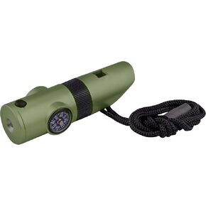 SE 7-IN-1 Green Survival Whistle - CCH7-1G