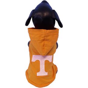 NCAA Tennessee Volunteers Cotton Lycra Hooded Dog Shirt
