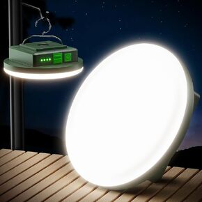 Eventek Camping Lantern 12000mAh, 3000LM Ultra Bright LED Camping Lights with 4 Modes & Magnetic, IPX5 Waterproof Rechargeable Lantern for Power Outages, Tent, Hiking, Emergency