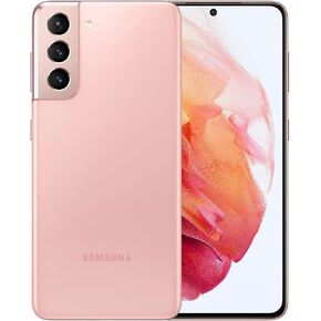 Samsung Galaxy S21 5G، الإصدار الأمريكي، 128 جيجابايت، وردي فانتوم - مفتوح (متجدد)