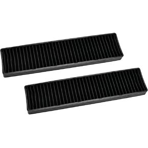 WB06X10807 Microwave Charcoal Filter Fit for GE Microwave Filter PVM9005SJ8SS JVM7195SK6SS PNM9216SK5SS JVM7195EK5ES JNM7196SK6SS JNM7196DK5BB JVM7195DK5WW JVM7195SK6SS(2PC)