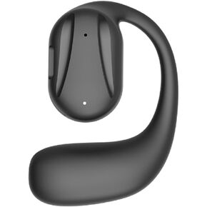 Wireless Earbuds Bluetooth 5.2 Headphone Single Over-Ear Earphones with Earhooks IPX4 Waterproof Stereo Headset for Workout Sport Running Phone PC Laptop Black