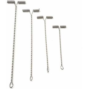 Pack of 30 Ocean Fishing Balance Rigs Hooks Wire Arm T Shaped Swivel Crapp Cross-line