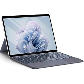Backlit Keyboard for Surface Go 4/3/2/1, 7 Colors Font Backlight Detachable Wireless Type Cover Keyboard with Trackpad Compatible with Microsoft Surface Go 4 2023 / Go 3 2021 / Go 2 2020 / Go 2018
