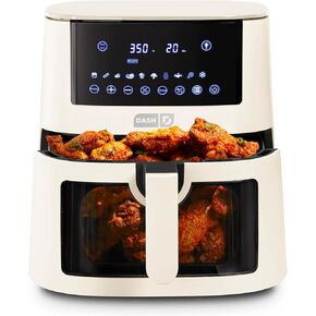 DASH 7qt Clear View Digital Air Fryer - Forged Iron