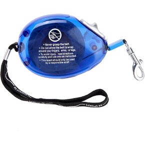 Retractable Dog Leash,Dog Collar, Small and Medium Dog Collar Automatic Retractable Dog Leash Puppy Traction Chain (Blue)