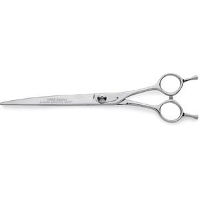 Master Grooming Tools 5900 Series Japanese Stainless Steel Shears — High-Performance Shears for Grooming Dogs - Curved, 8"
