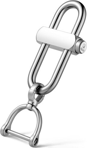 FEGVE Locking Carabiner Clip Heavy Duty - Durable Anti-Loss Keychain Holder Carabiner for Keys Water Bottle Backpack in Saudi Arabia