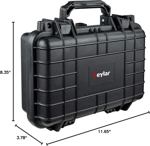 Eylar Tactical Hard Gun Case Water & Shock Proof With Foam TSA Approved 11.6 Inch 8.3 Inch 3.8 Inch in Kuwait