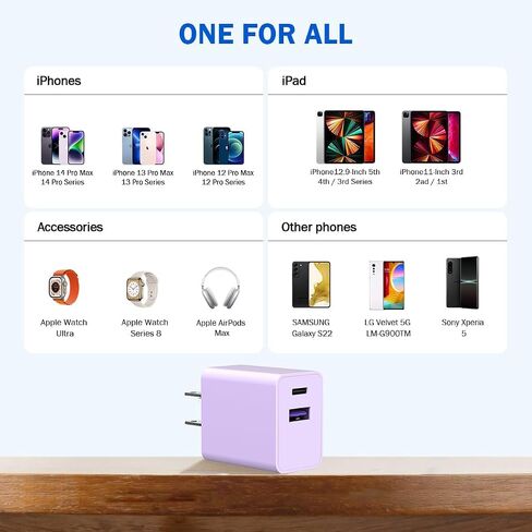 لساعة Apple Watch Series 8، كتلة شحن سريعة، كتل شحن، Seedato لشاحن Apple Watch Series 8 7، شاحن ساعة Pixel، كتلة شاحن iPhone 14، كتلة شحن مزدوجة جديدة لساعة Apple 20 وات in Kuwait