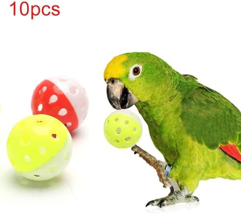JJLFresheners 10 PCS 4CM Cat Toy Ball with Bell, Pet Toy Cat Bell Ball Cat Toy with Bell Cat Jingle Balls for Cats Kitten, Plastic Cat Toys Jingle Balls Pounce Chase Rattle Ball Toys Random Color in Saudi Arabia