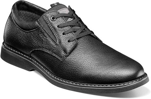 Nunn Bush Men's Otto Plain Toe Oxford Leather Lace Up with Lightweight Sole in Kuwait