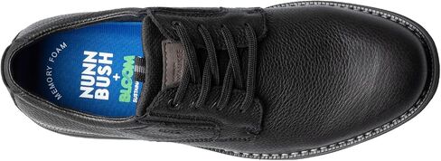 Nunn Bush Men's Otto Plain Toe Oxford Leather Lace Up with Lightweight Sole in Kuwait