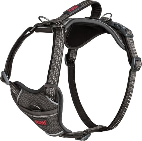 HALTI Anatomy Dog Harness with Handle - Provides Your Dog Freedom of Movement for Comfortable Walking. 3 Leash Attachment Points, Neoprene Padded, Adjustable, and Reflective (Size Small, Green) in Saudi Arabia