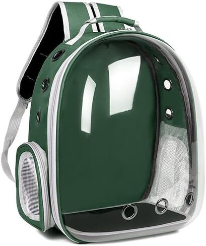 Cat Carrier with Harness Backpack with Bubble Clear Front for Cats,Small Dogs Bunnies etc with Harness Included, Pet Carrier for Travel, Walking, Hiking and Outdoor Bag Pink in Saudi Arabia