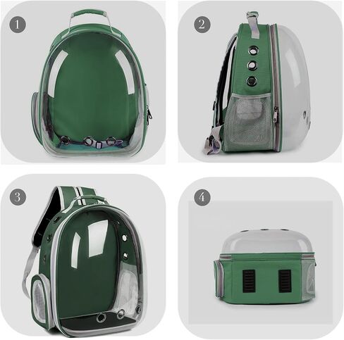Cat Carrier with Harness Backpack with Bubble Clear Front for Cats,Small Dogs Bunnies etc with Harness Included, Pet Carrier for Travel, Walking, Hiking and Outdoor Bag Pink in Saudi Arabia