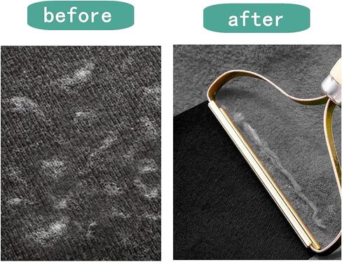 Pet Hair Remover Roller - Dog & Cat Fur Remover with Self-Cleaning Base - Efficient Animal Hair Removal Tool - Perfect for Car Seat,Furniture, Carpet, Couch, Clothes, Portable Lint Remover in Saudi Arabia
