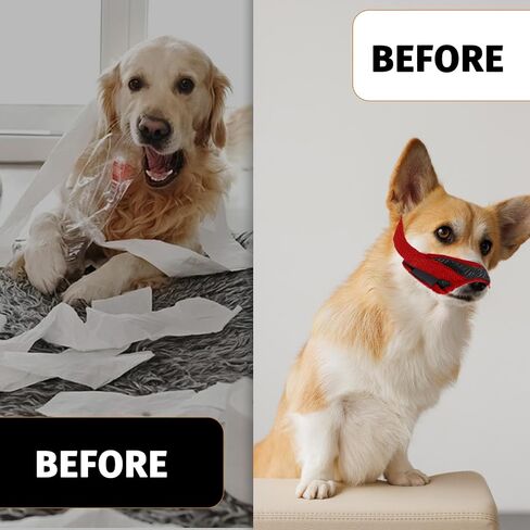Dog Muzzle Soft Mesh Muzzle for Small Medium Large Dog Adjustable Loop Pet Muzzle Dog Mouth Guard with Comfortable Air Mesh Soft Fabric for Anti-Biting Barking Chewing Grooming Allow Panting Drinking in Saudi Arabia
