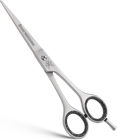 Dog Grooming Scissors, Curved Scissor for Dog Grooming and Cats, Pet shears for Trimming Face & Paws, 7 In Curved Blade in Saudi Arabia