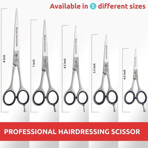 Dog Grooming Scissors, Curved Scissor for Dog Grooming and Cats, Pet shears for Trimming Face & Paws, 7 In Curved Blade in Saudi Arabia