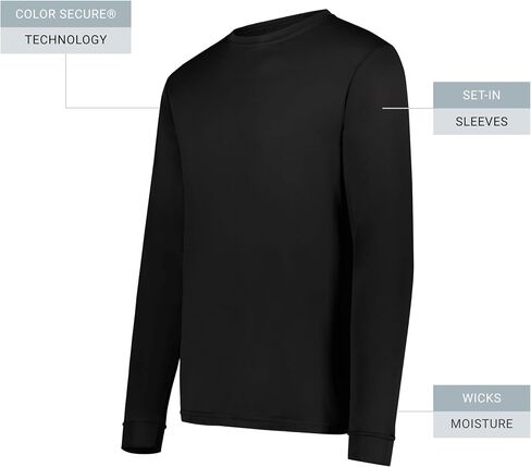 Augusta Sportswear Men's Wicking Long Sleeve t-Shirt in Kuwait