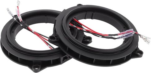 Speaker Spacer Ring Midrange Speaker Spacer Adaptor for BMW Waterproof Speaker Subwoofer Mounting Spacer Bracket Ring ABS 2 Set in Kuwait