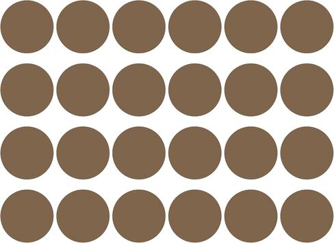 24 Count Sheet - 1" Round Adhesive Match Striker Paper Stickers | 1 inch Circle Replacement Stryker Stricker for Safety Matches | Peel & Stick Flint Lighter Dot Pad (Black) in Saudi Arabia