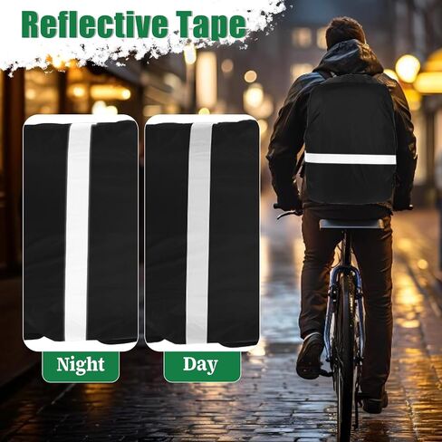Backpack Cover with Reflective Strip, Waterproof Backpack Rain Cover Ultralight Outdoor Rain Cover for Backpack for Hiking Camping Cycling Traveling in Saudi Arabia