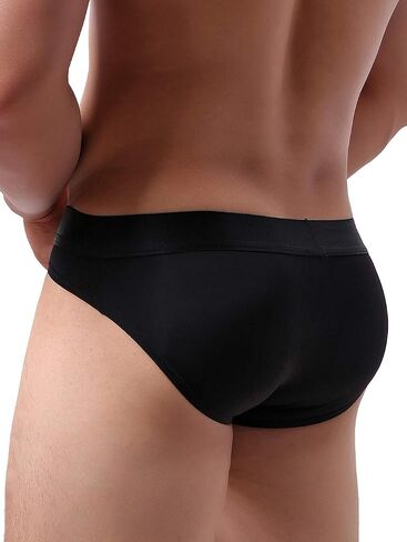 iKingsky Men's Sporty Pocuh Briefs Underwear Low Rise Bulge Under Panties in Kuwait