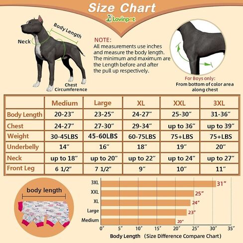 LovinPet Pet Pjs for Large Dogs, UV & Post Operative Protection, 4 Legged High Collar Dog Onesies, Lightweight Stretchable Ugly Fish White Prints Large Dog Pajamas as Base Shirt for Dog Dresses XXL in Saudi Arabia