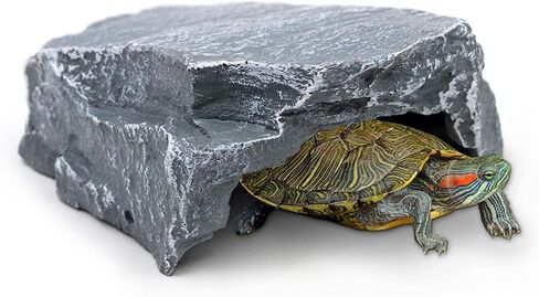 الزواحف الصخور إخفاء كهف الراتنج الزواحف الصخور مخبأ الزواحف إخفاء الكهف مخبأ السلاحف للتنين الملتحي السلحفاة الزواحف البرمائيات الزواحف الصخور مخبأ الديكور in Kuwait