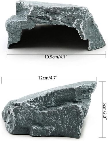 الزواحف الصخور إخفاء كهف الراتنج الزواحف الصخور مخبأ الزواحف إخفاء الكهف مخبأ السلاحف للتنين الملتحي السلحفاة الزواحف البرمائيات الزواحف الصخور مخبأ الديكور in Kuwait