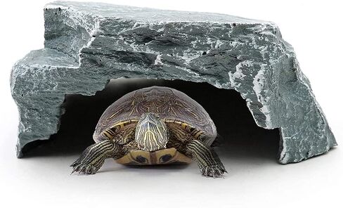 الزواحف الصخور إخفاء كهف الراتنج الزواحف الصخور مخبأ الزواحف إخفاء الكهف مخبأ السلاحف للتنين الملتحي السلحفاة الزواحف البرمائيات الزواحف الصخور مخبأ الديكور in Kuwait