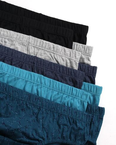 ملابس داخلية للرجال من Van Heusen - سراويل داخلية منخفضة الارتفاع مع حقيبة محيطية (عبوة من 10 قطع) in Kuwait
