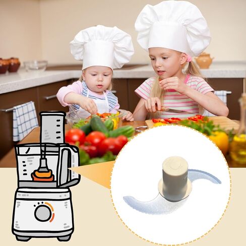 شفرة تقطيع رئيسية من الفولاذ المقاوم للصدأ DLC-001TXB متوافقة مع معالج الطعام Cuisinart سعة 14 كوب، ضمان لمدة 3 سنوات in Saudi Arabia